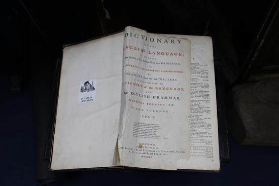 Johnson, Samuel - A Dictionary of the English Language,